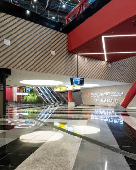 Sheremetyevo Terminal C1 室内设计