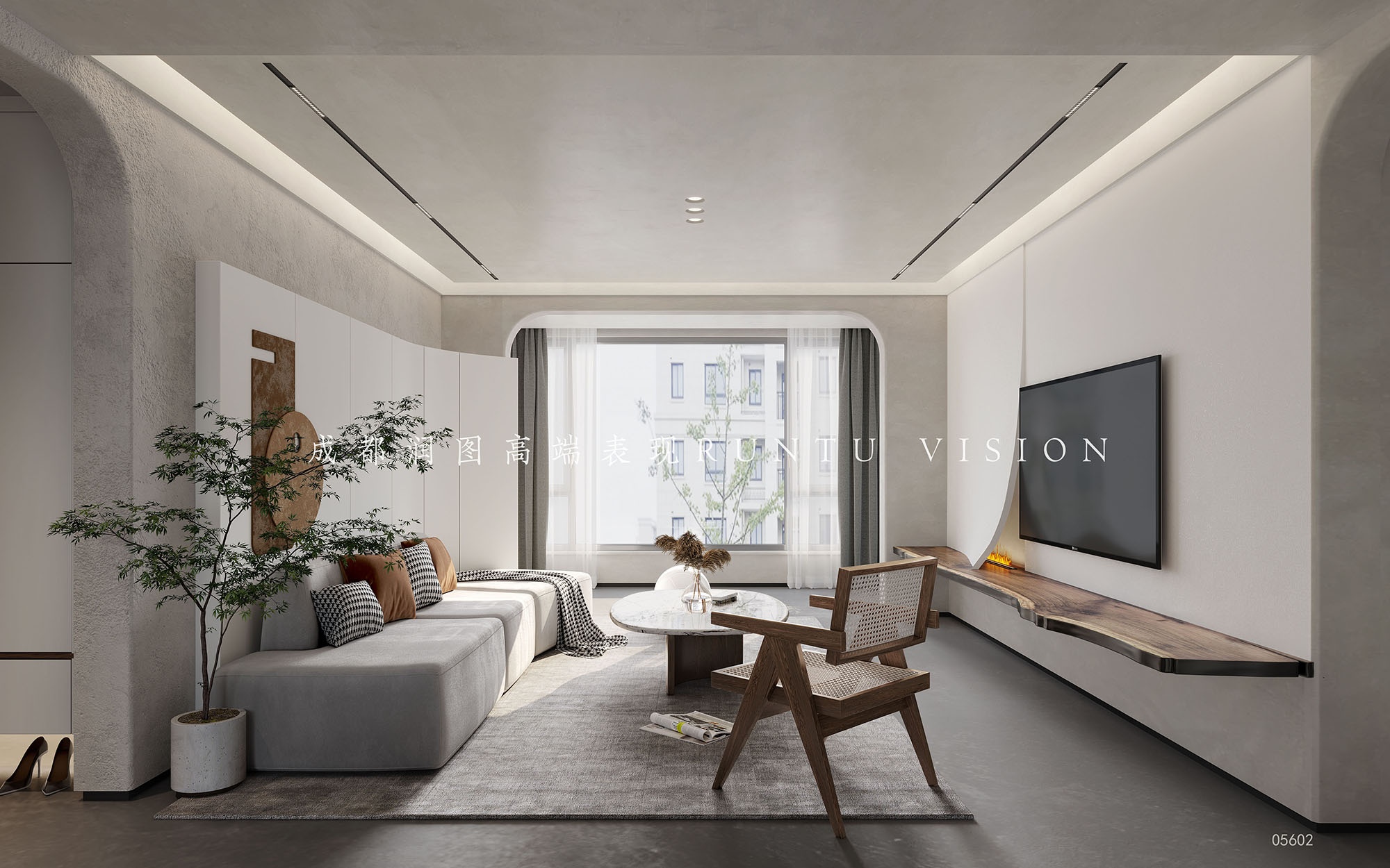 金色稻田家装设计丨中国成都丨润图设计-6