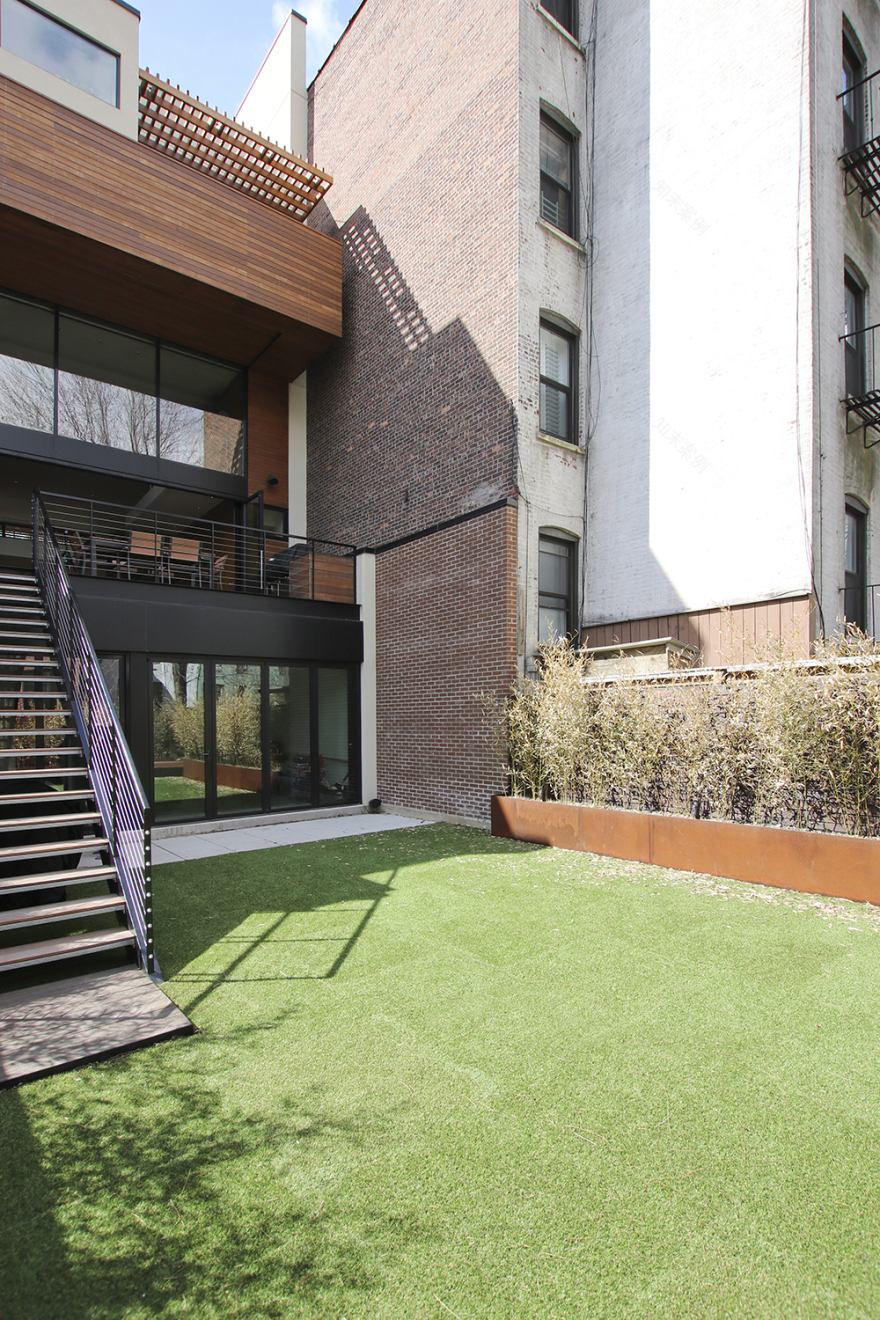 公园坡镇屋 五层联排别墅室内设计-23