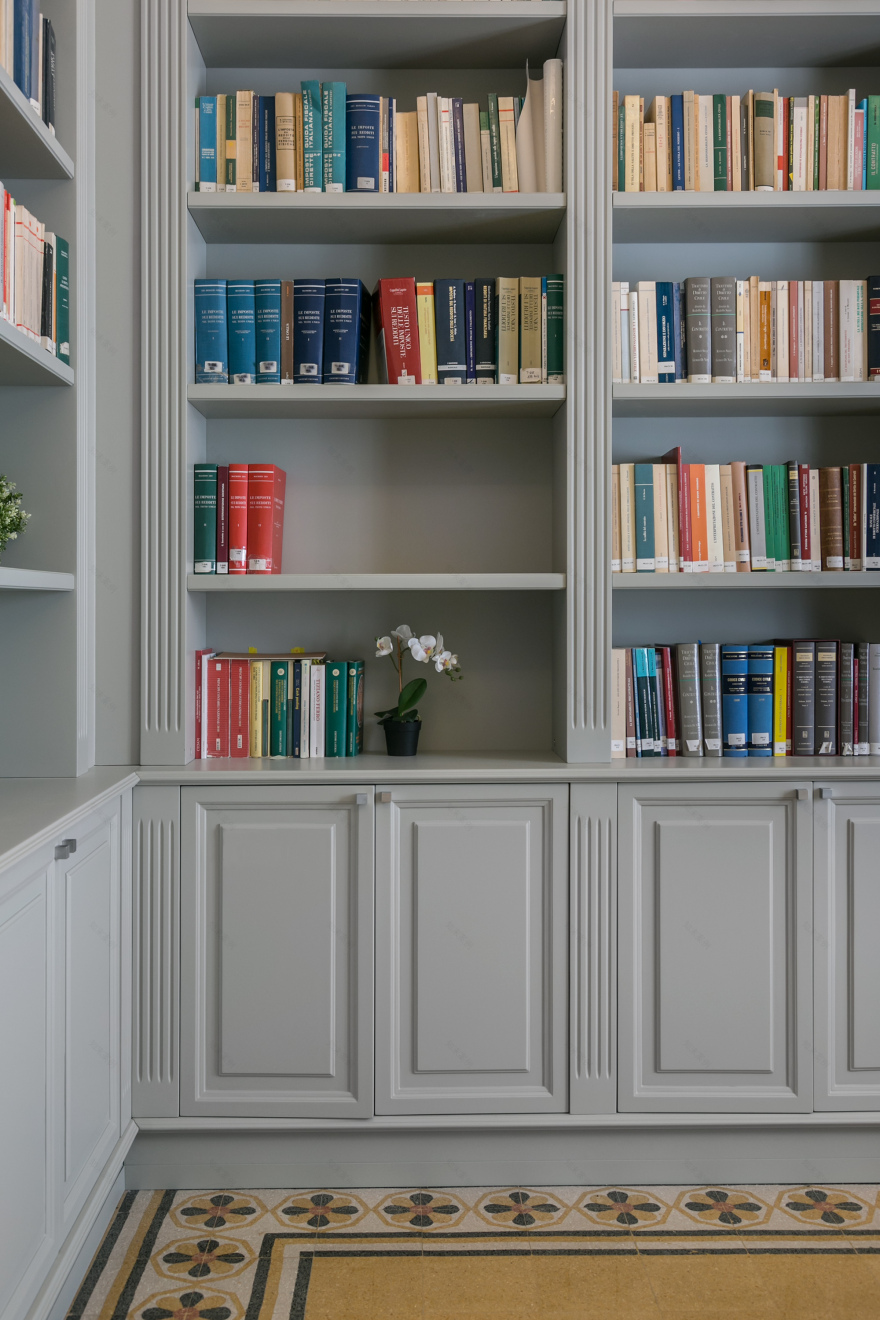 罗马卓越税务法律事务所室内设计案例丨意大利罗马-1