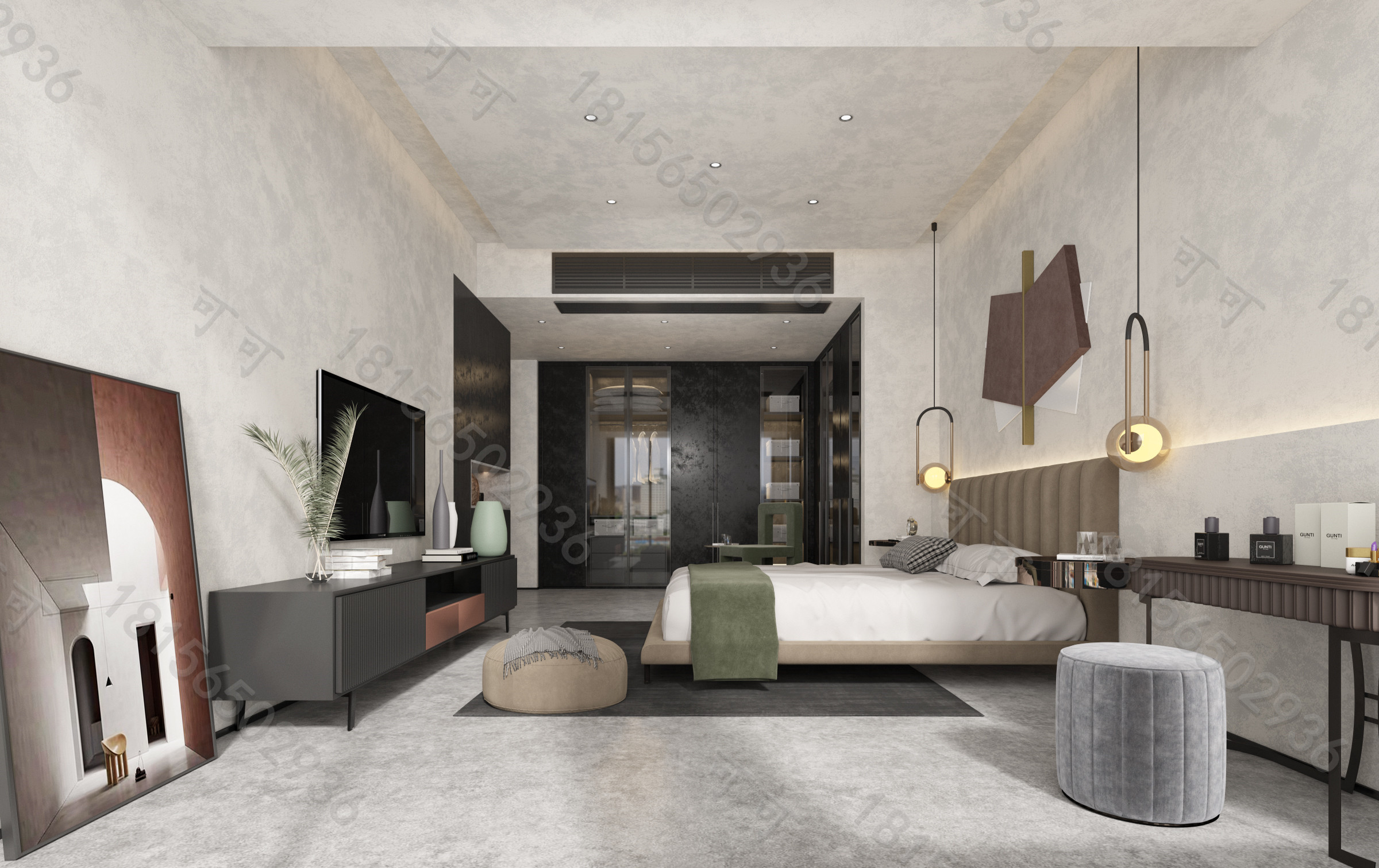 一个空间 两个方案-4