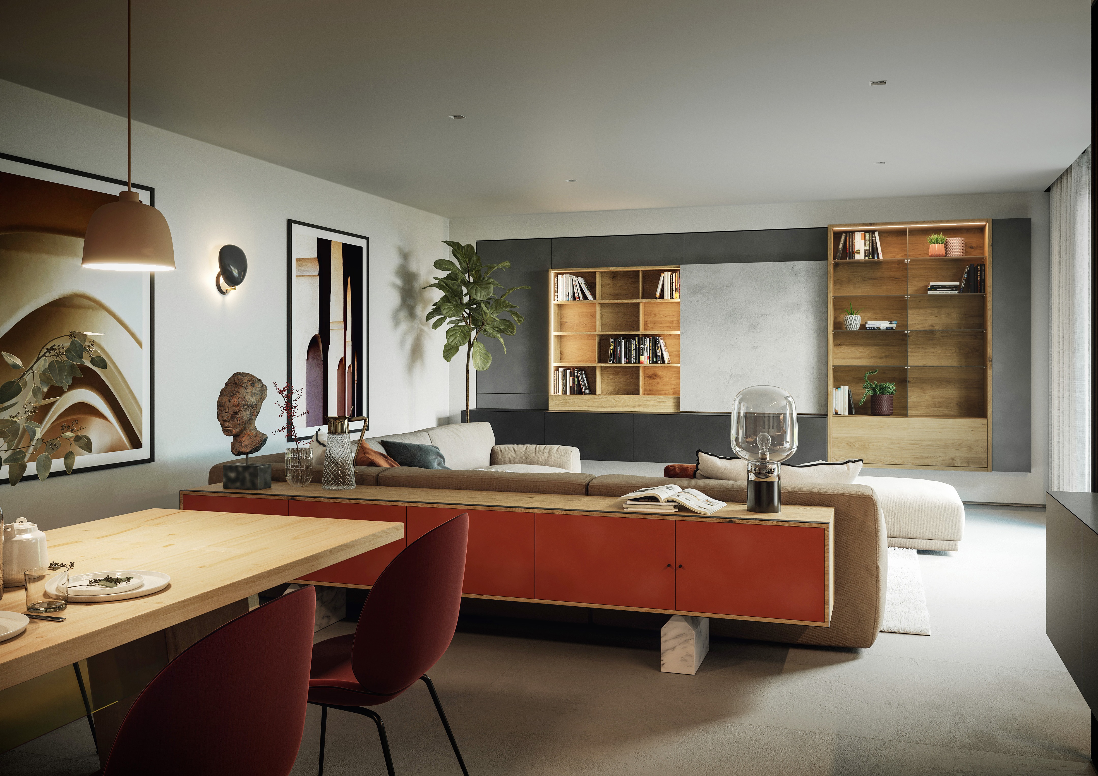 Progetto di interni per un'abitazione in provincia di Verona. In collaborazione con Babato1934.-7