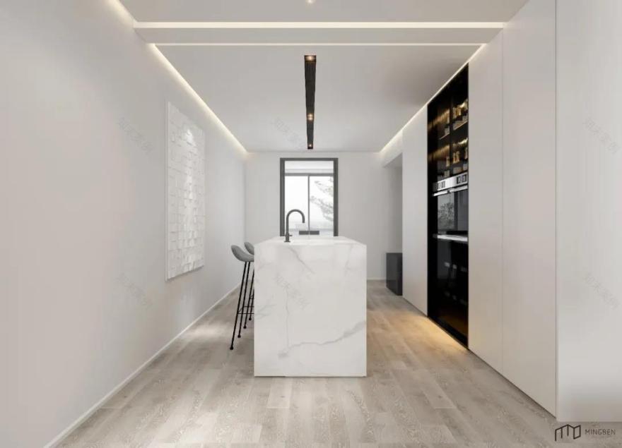 名本设计打造 560 平米双拼别墅,收纳、线条、色彩、留白完美融合-28