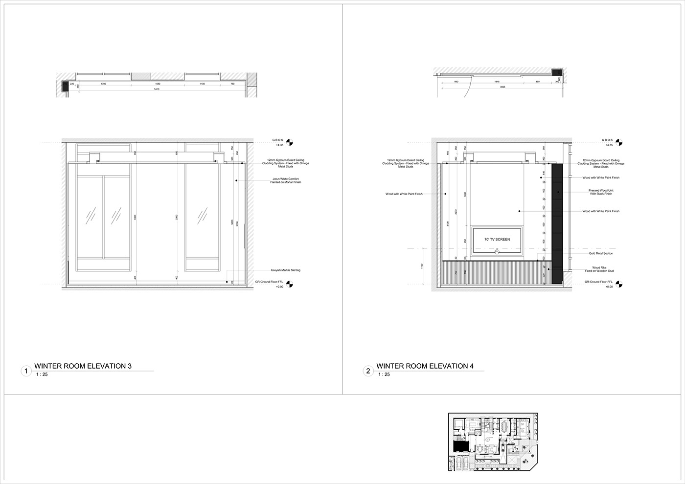 Youssef Tarek丨别墅丨Villa Interior Working Drawings-17