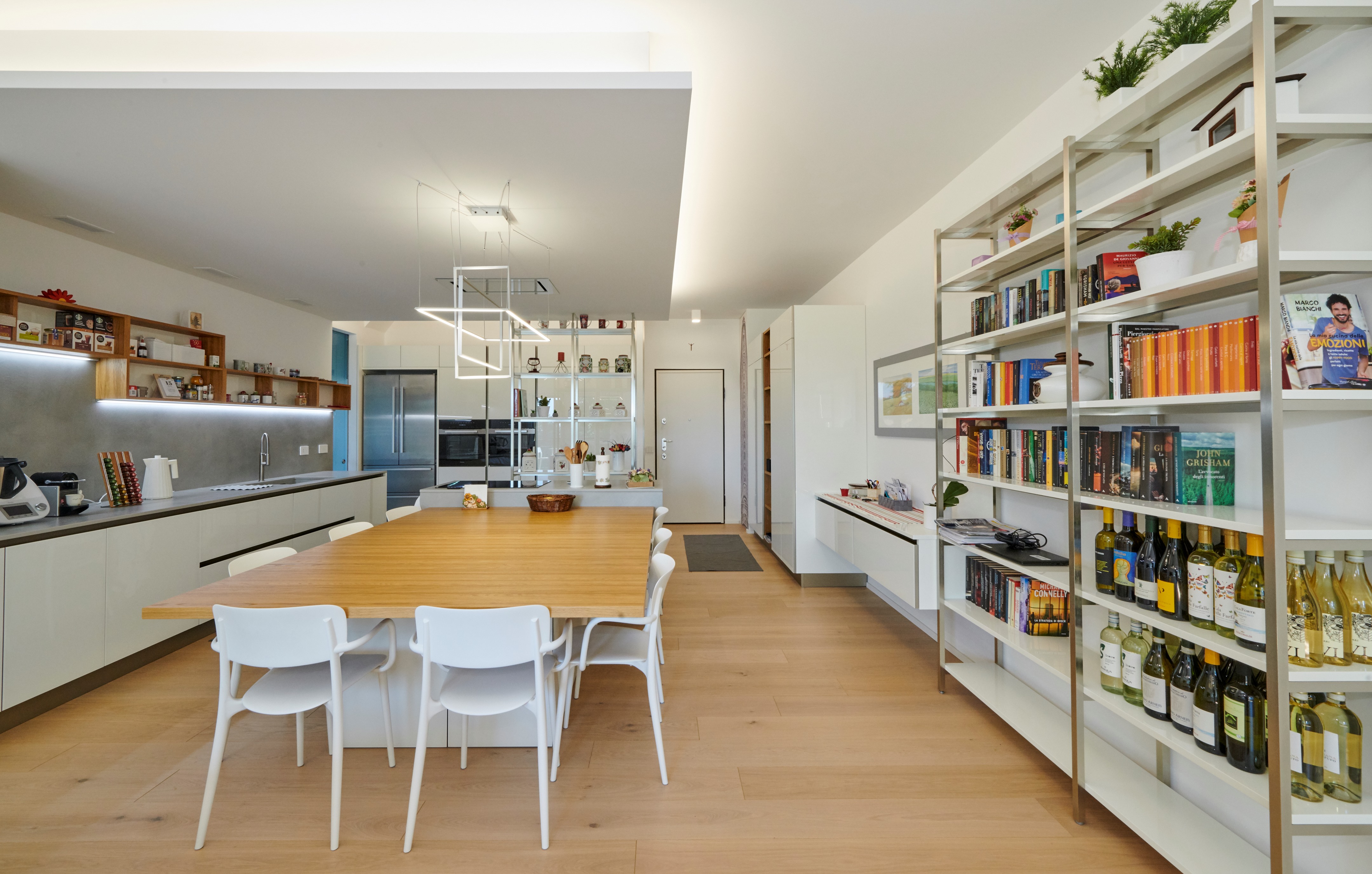 意大利 Vimercate 私人住宅照明设计丨Bianchessi-4