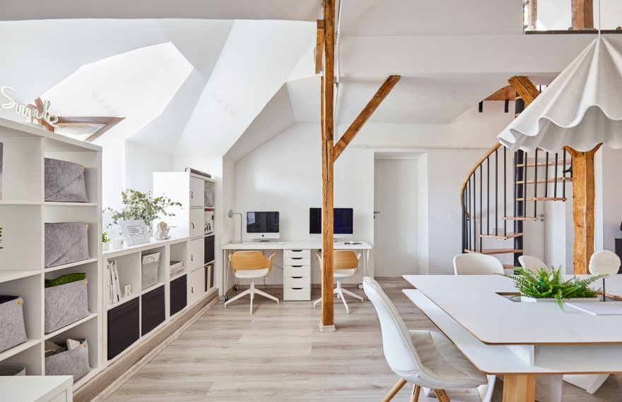 首都中心老屋变身创意工作室 | Dofinteriors Office-24