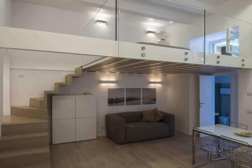 罗马历史建筑中的现代室内设计实验-5