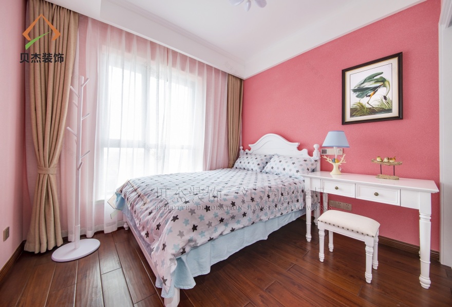 蓝山 110M2 美式风格家居设计-41