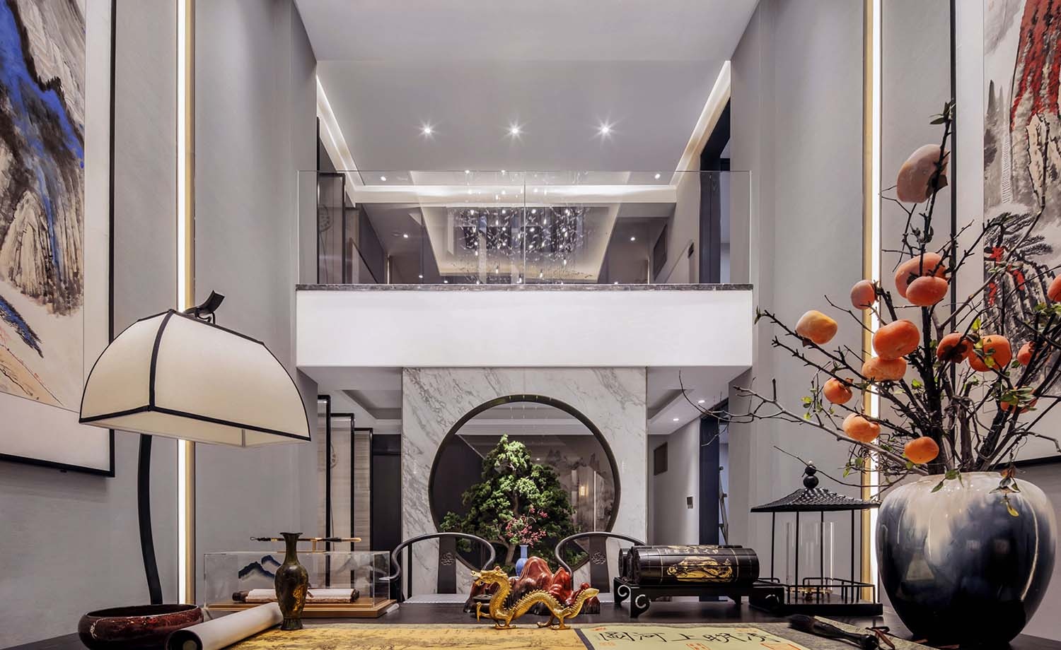 大连·金地拾贰坊和樾别墅样板间丨中国大连丨北京顺迈佳室内设计有限公司-35