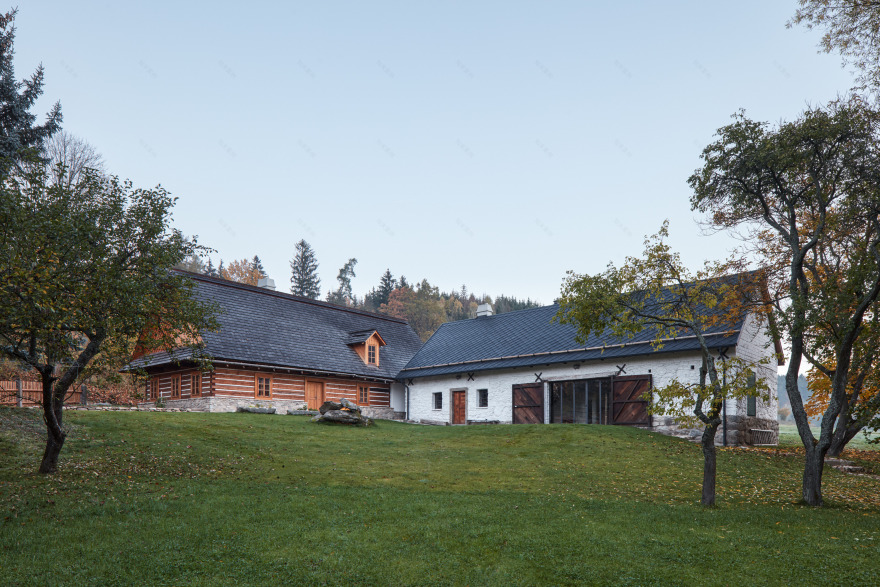 乡村别墅重建,传统工艺与自然之美的融合-37