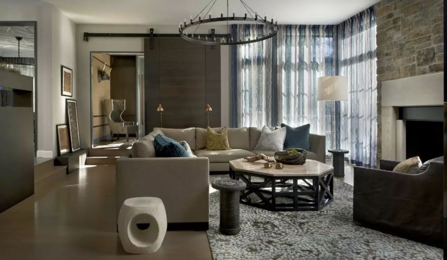 高级黑的艺术 | 芝加哥设计工作室的精致家居-88