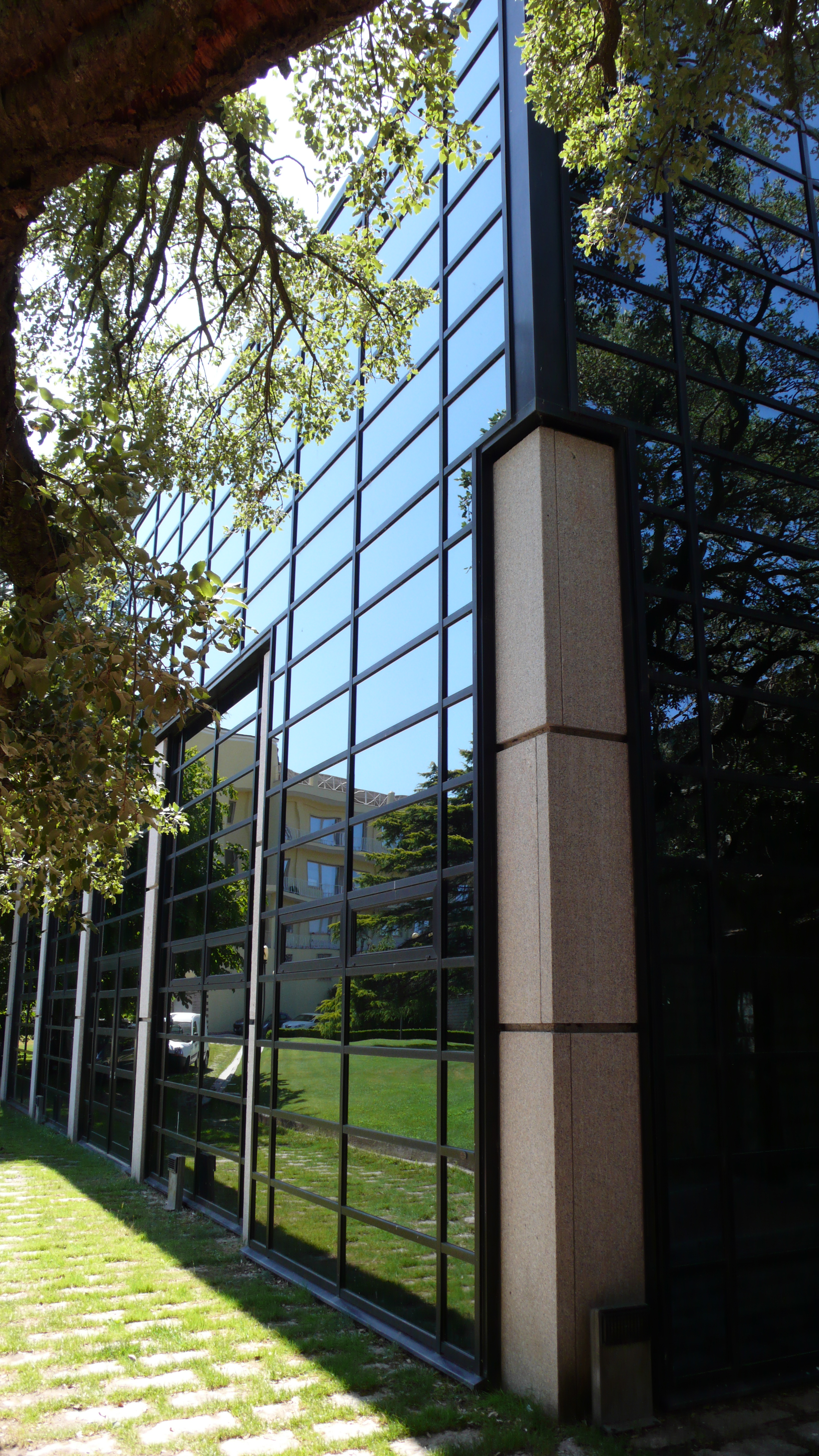 融合自然的会议中心设计-6