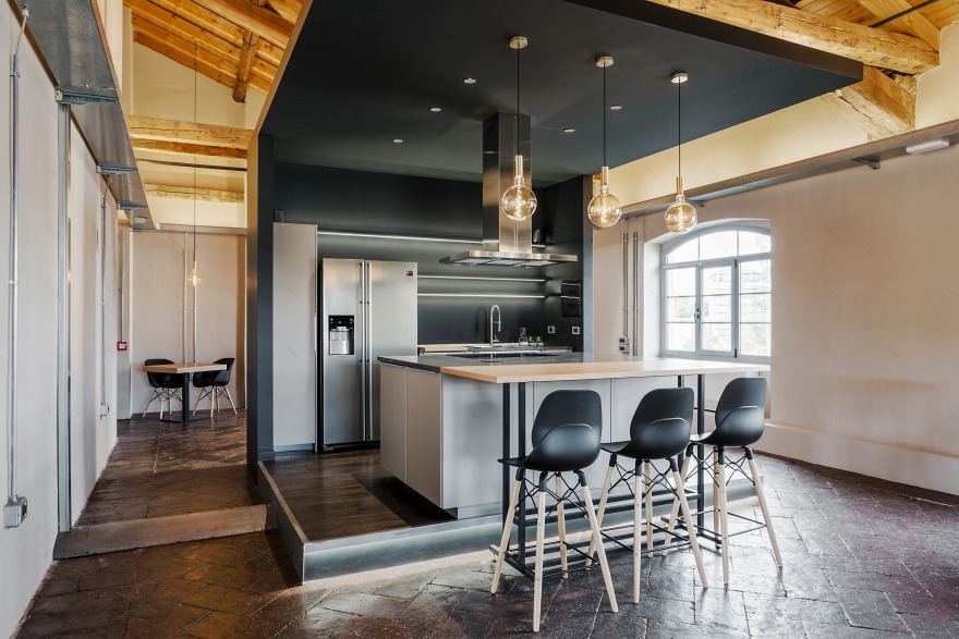 米兰工业风办公室设计-9