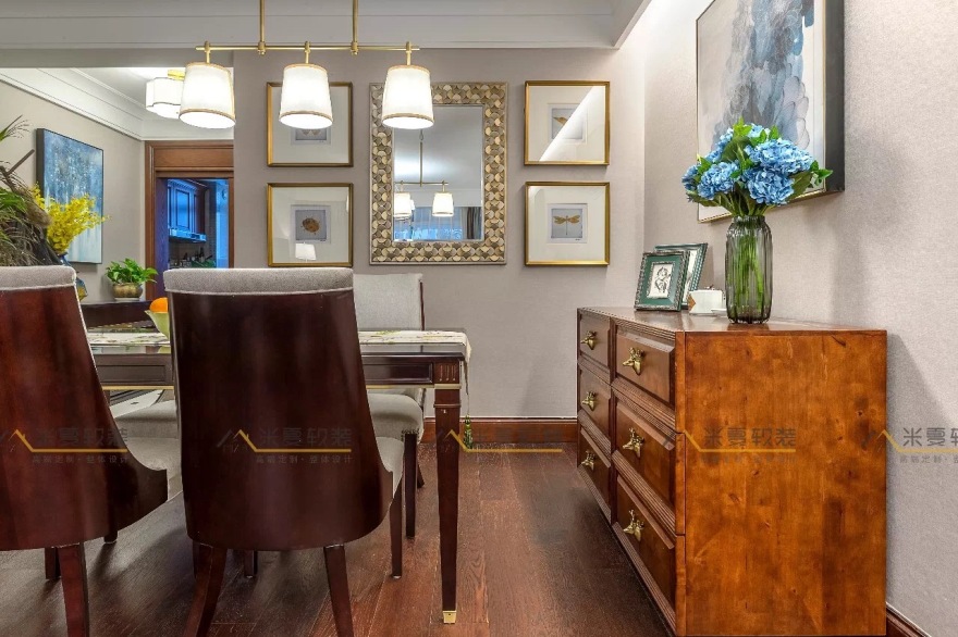 米夏软装打造优雅美式家居,温暖一家人的异国生活-38