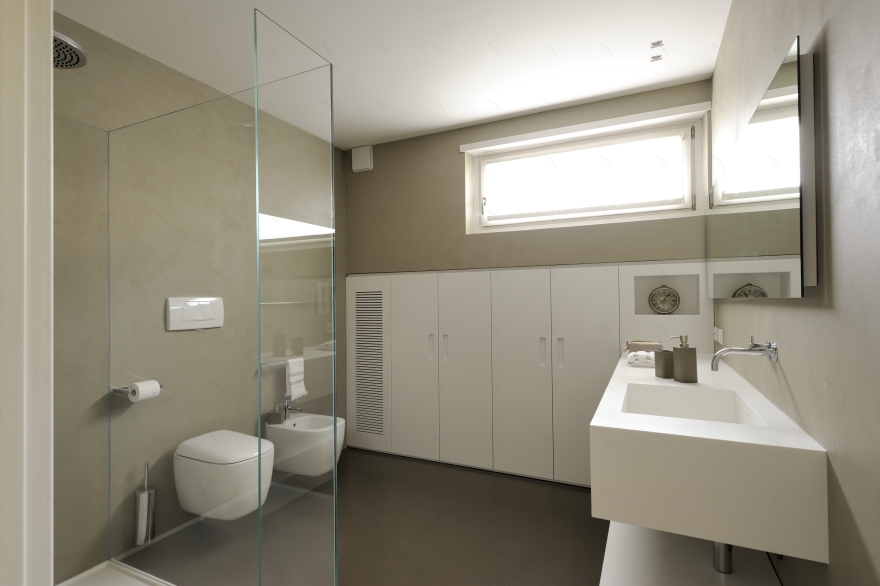 白色纽带 | 特伦托公寓翻新设计-11