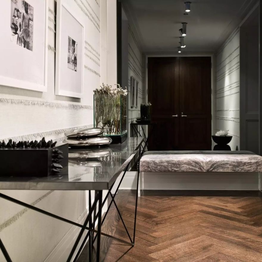 高级黑的艺术 | 芝加哥设计工作室的精致家居-97