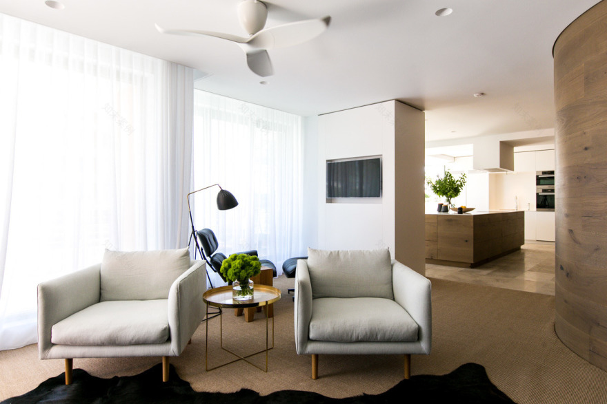 C+M Studio 打造温馨海岸别墅 | 退休夫妇的宁静私密空间-3