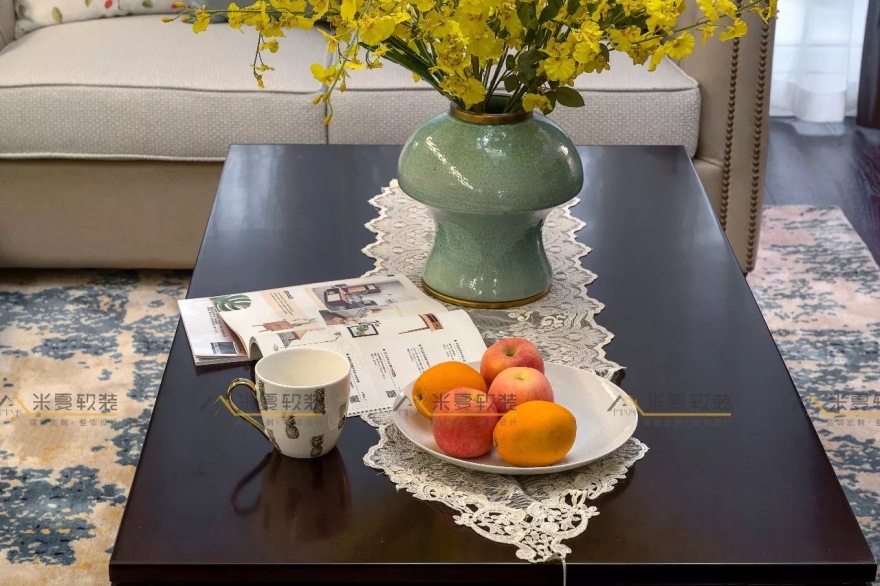 米夏软装打造优雅美式家居,温暖一家人的异国生活-34