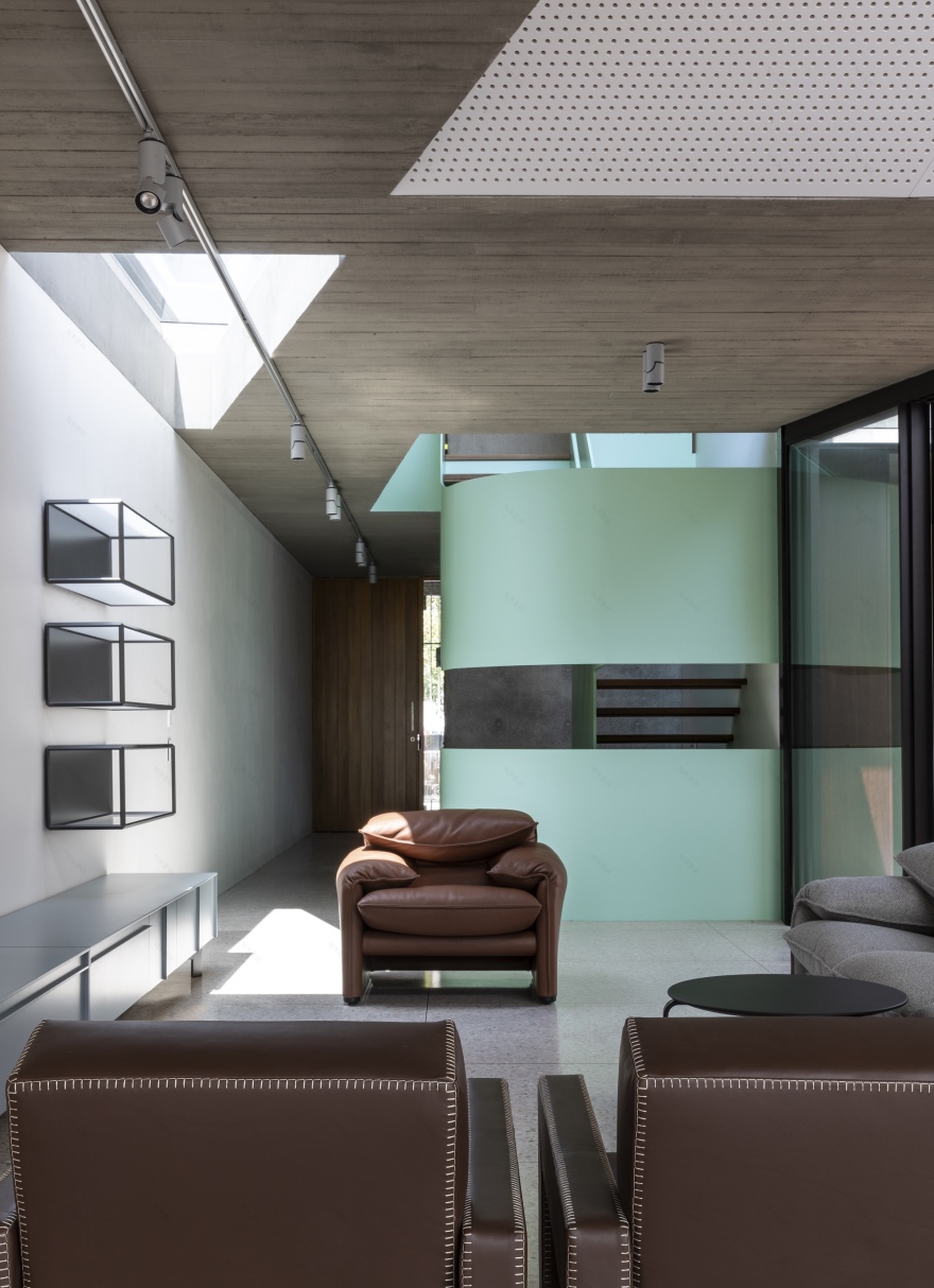Woollahra Courtyard House 室内设计-4