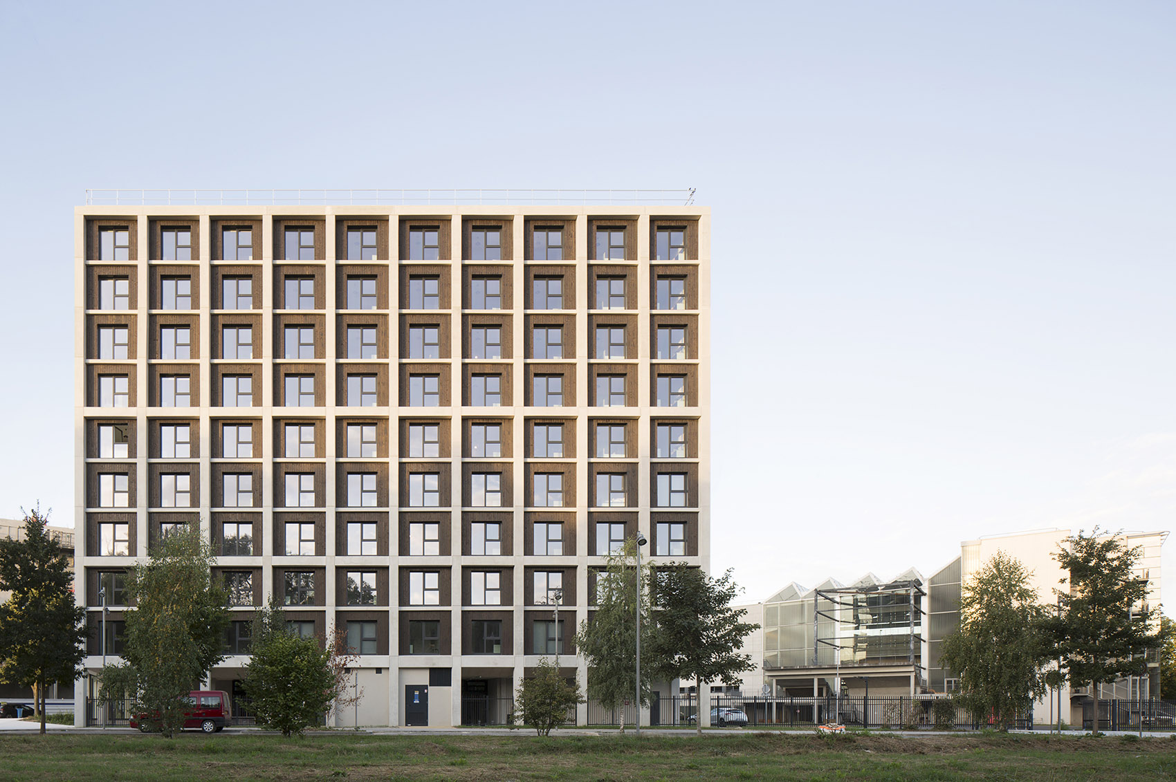 Cité Descartes学生公寓，法国/在个人、集体和城市之间建立统一的连接-50