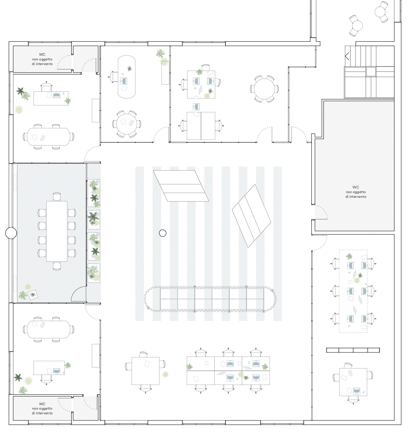 Milkman HQ · 灵动空间,绿色办公的人性化设计-38