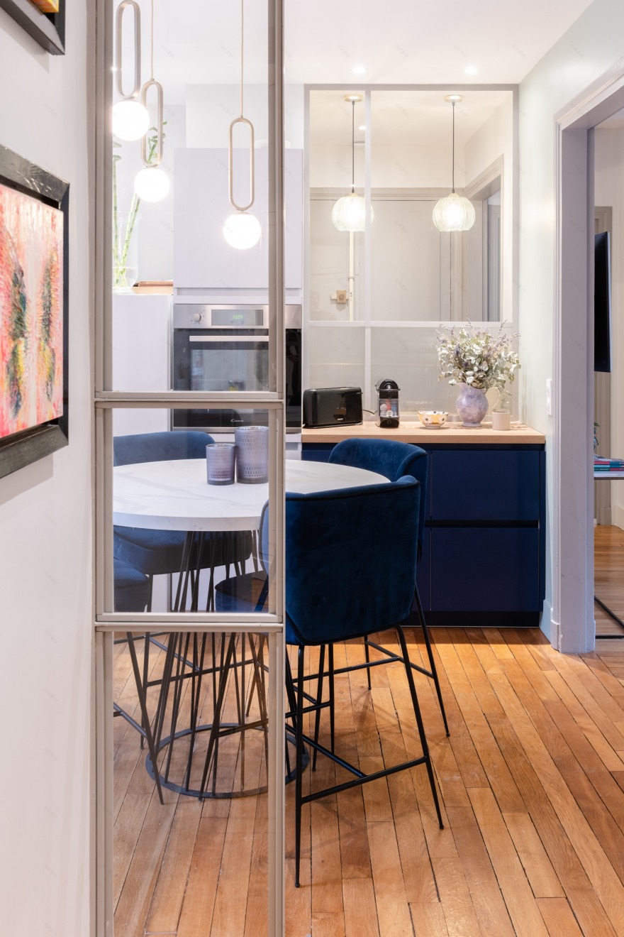 巴黎 30 年代公寓的现代改造丨法国巴黎丨BULLES & TAILLECRAYON-6