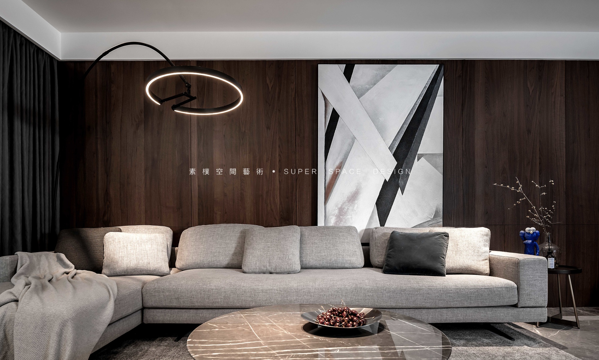 素朴设计丨平层丨素朴作品丨弹子石土著40万装120平现代家，儿童房简直太漂亮-5