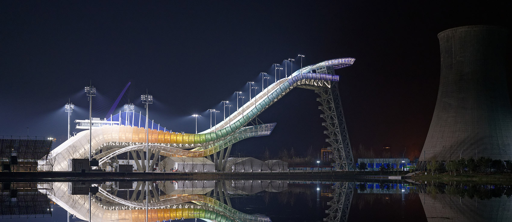 北京2022首钢滑雪大跳台/全球第一座Big Air项目永久跳台-63
