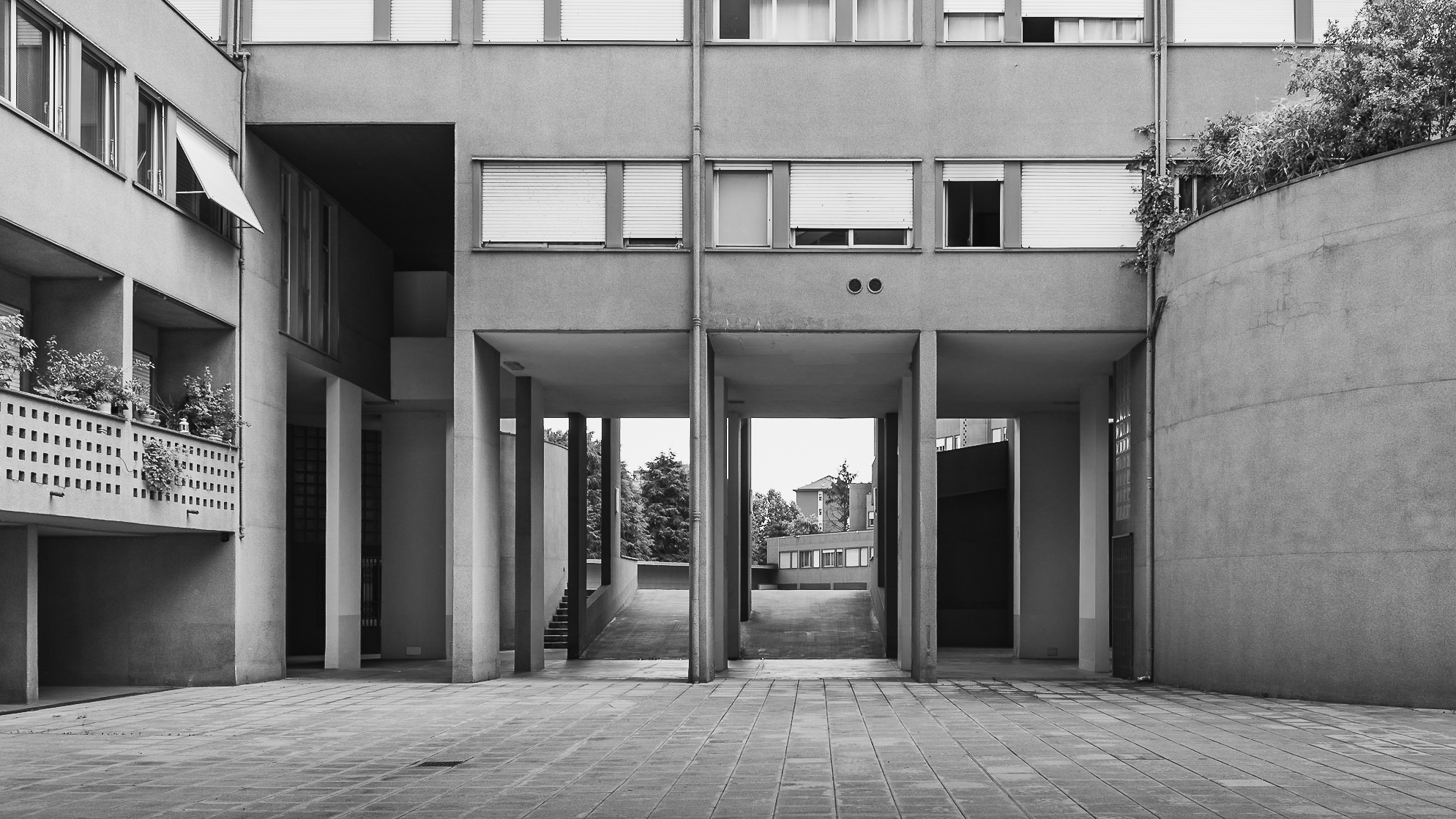 公寓建筑丨Complesso Residenziale Monte Amiata - Aldo Rossi, Carlo Aymonino-8