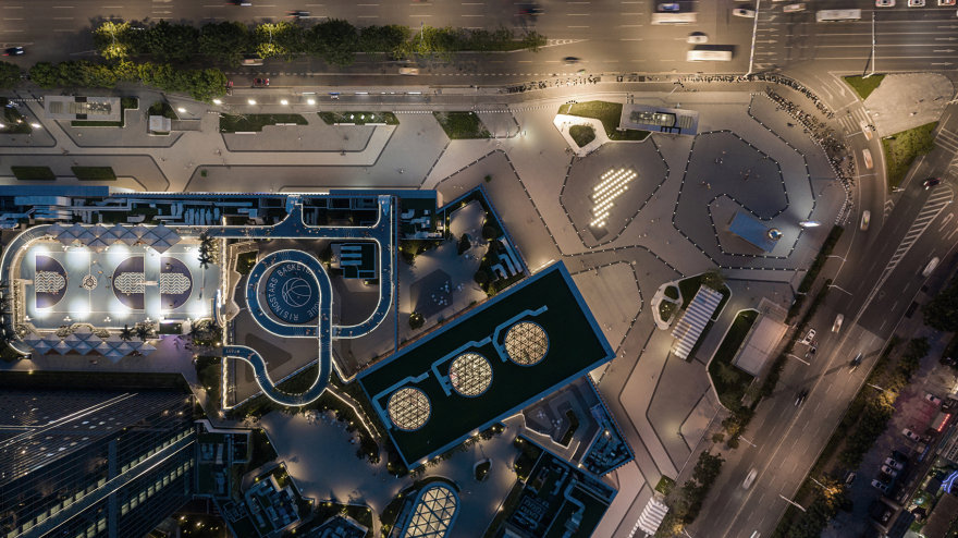 武汉江宸天街漂浮海滩球场丨中国武汉丨FLO景观设计事务所-75