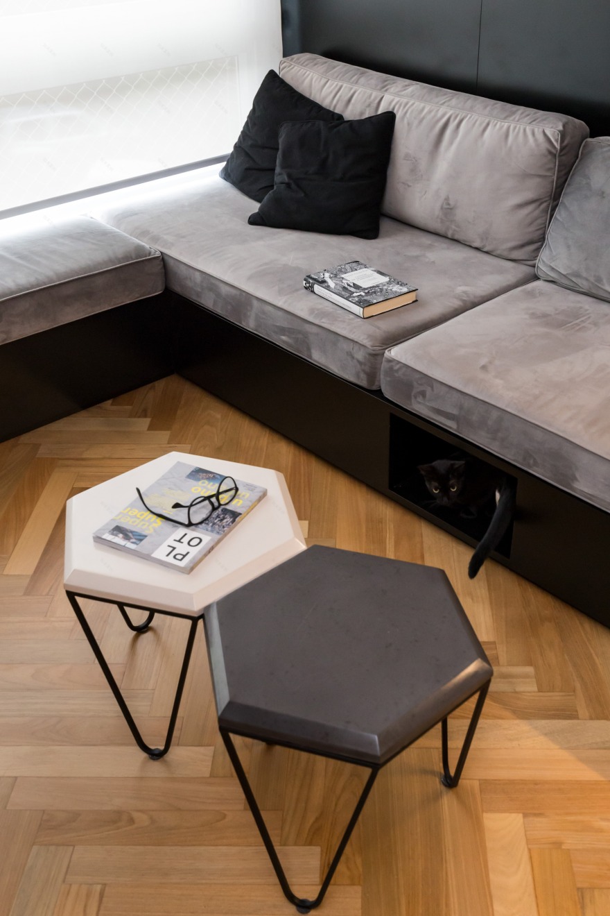 黑白灰的简约之家 | 巴西公寓设计案例-32