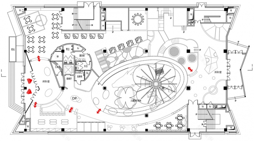 奇遇城 · 现代简约儿童乐园设计丨境和设计-55