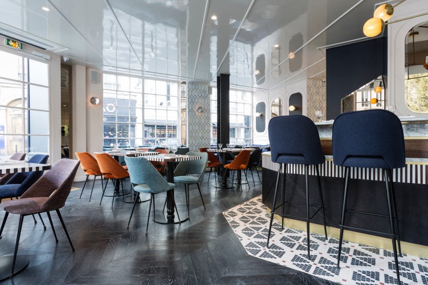 巴黎风情酒店 Panache | 几何图案与复古艺术的新生-23