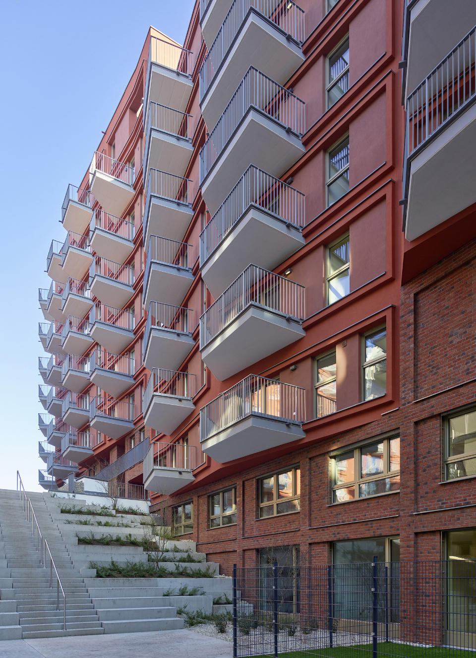 “合奏”住宅综合体，维也纳/经济适用理念下的现代住宅区-11