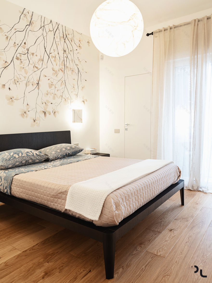 巴里城市气息 | 90 平米旧公寓的现代重生-37