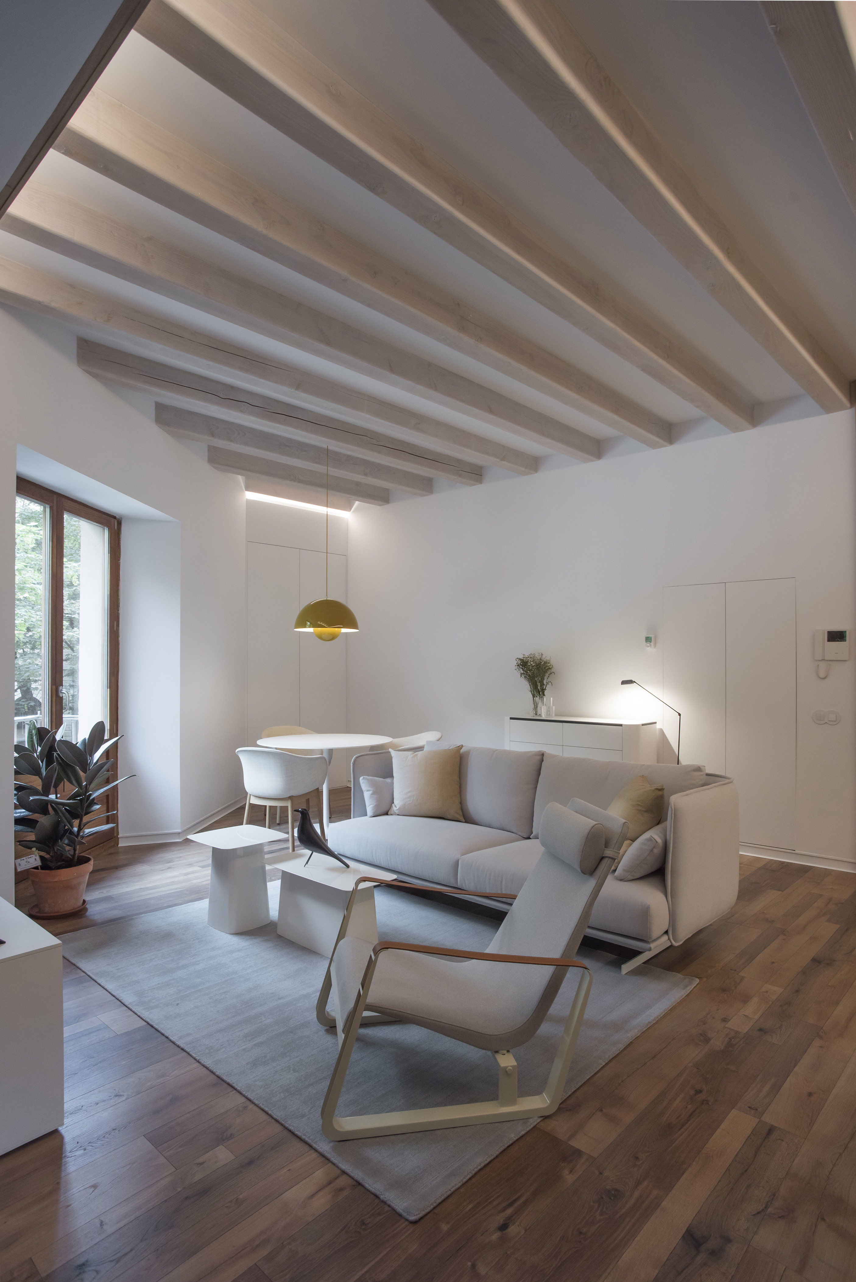 帕姆普洛纳 17 世纪小宫殿公寓 | 现代简约室内设计-14