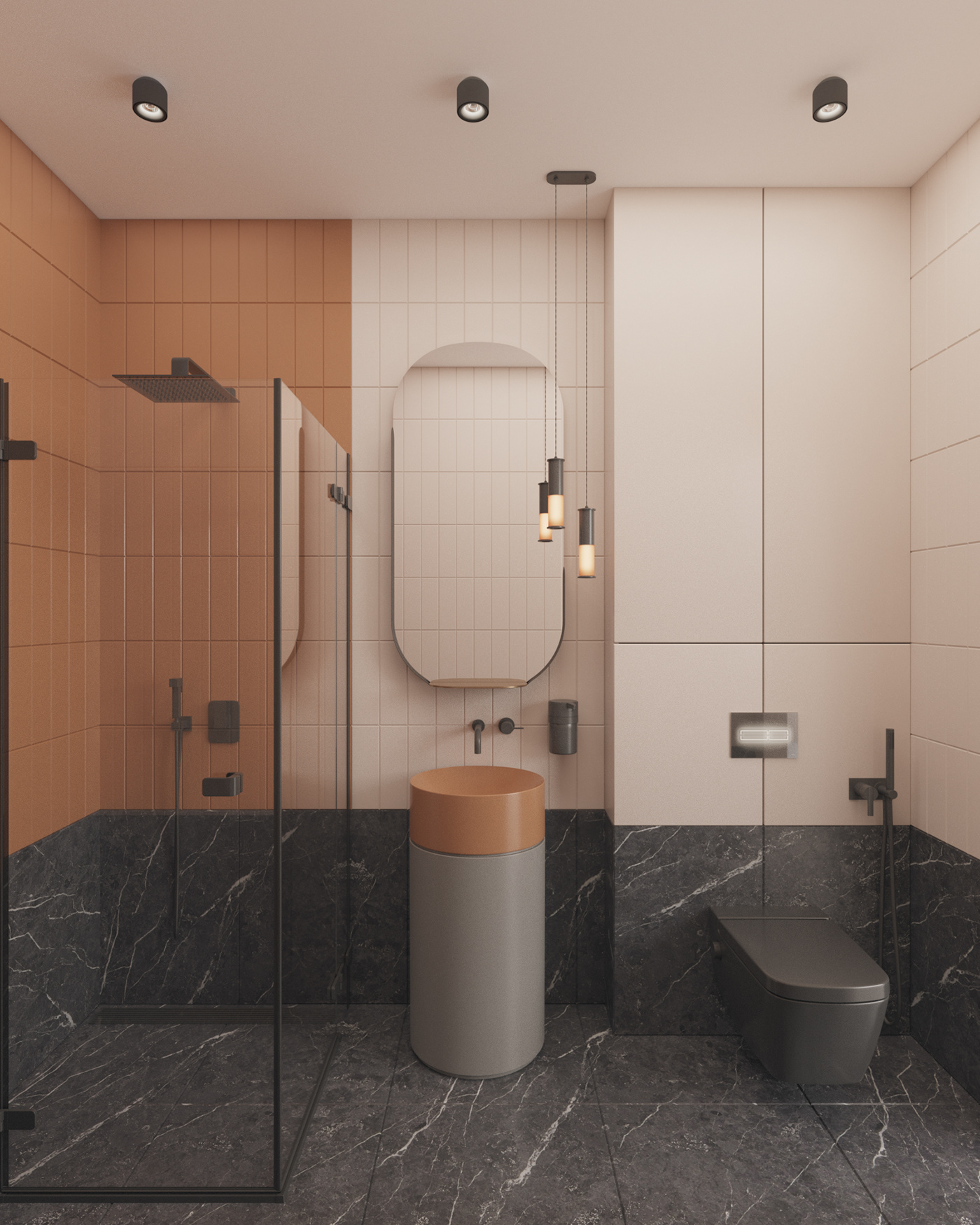 现代简约风 Townhouse Marmelad 设计丨ALINA SNIATYNSKA-6