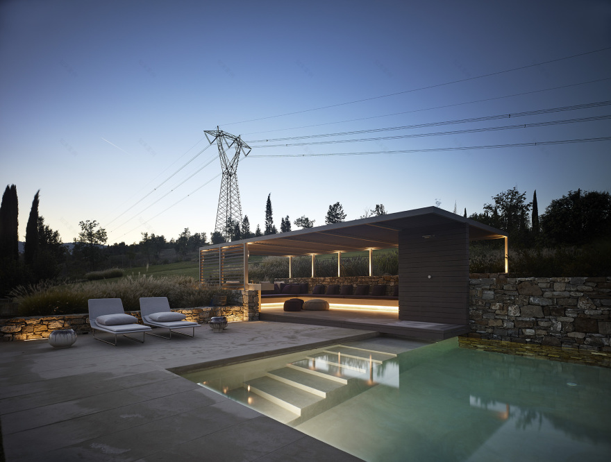 卡尔米尼亚诺游泳池-6