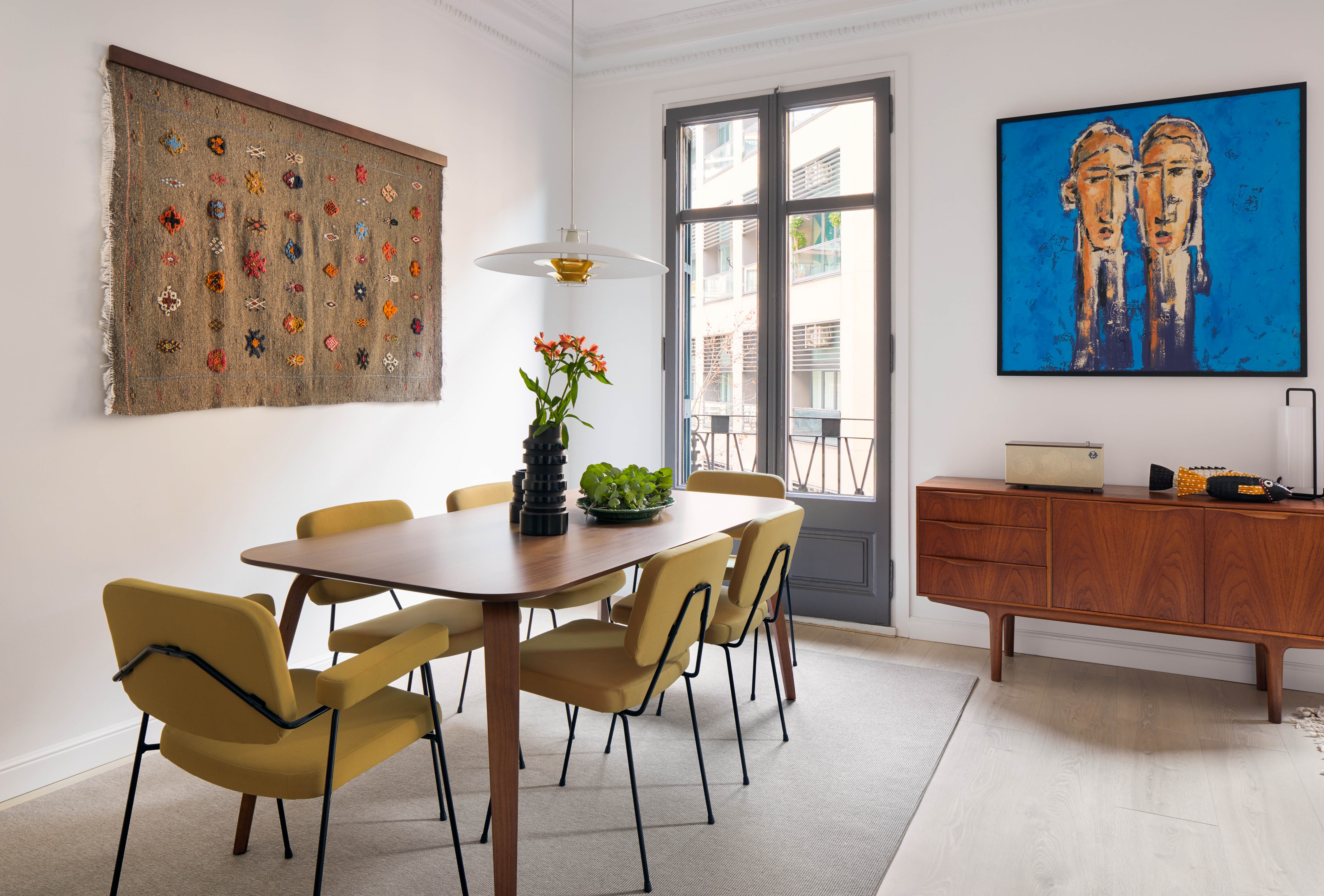 巴塞罗那圣安东尼公寓的混搭风设计丨西班牙巴塞罗那-3