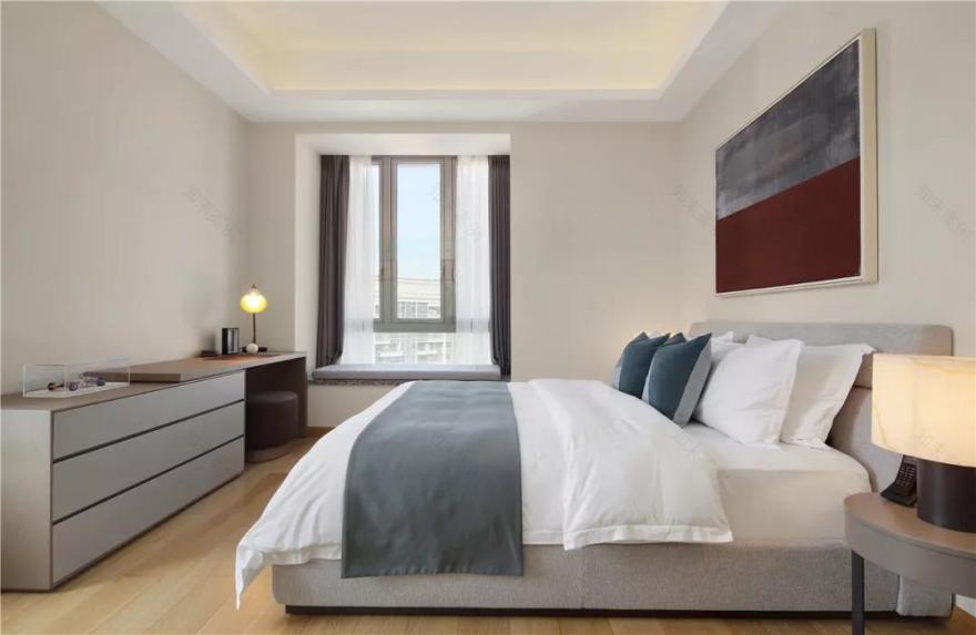 优雅清朗的 300㎡平层公寓设计-38