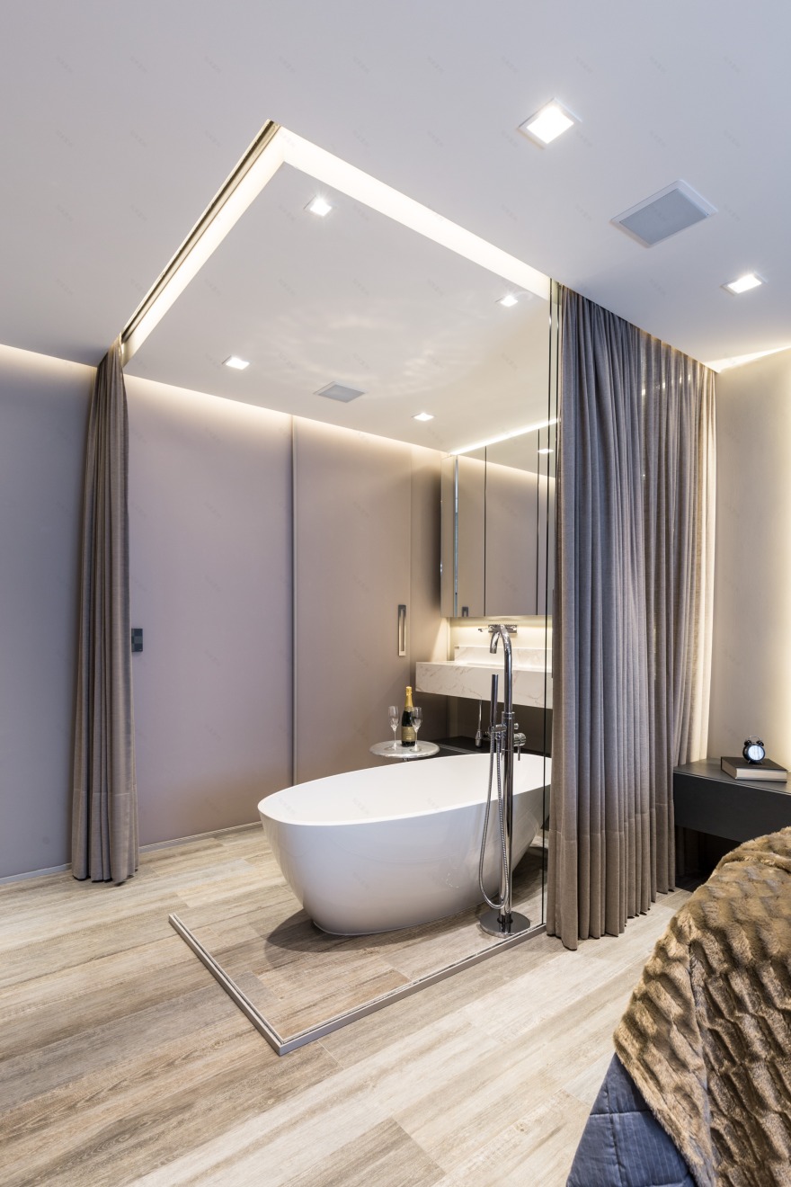 品味卓越的 140 平米现代公寓设计-5