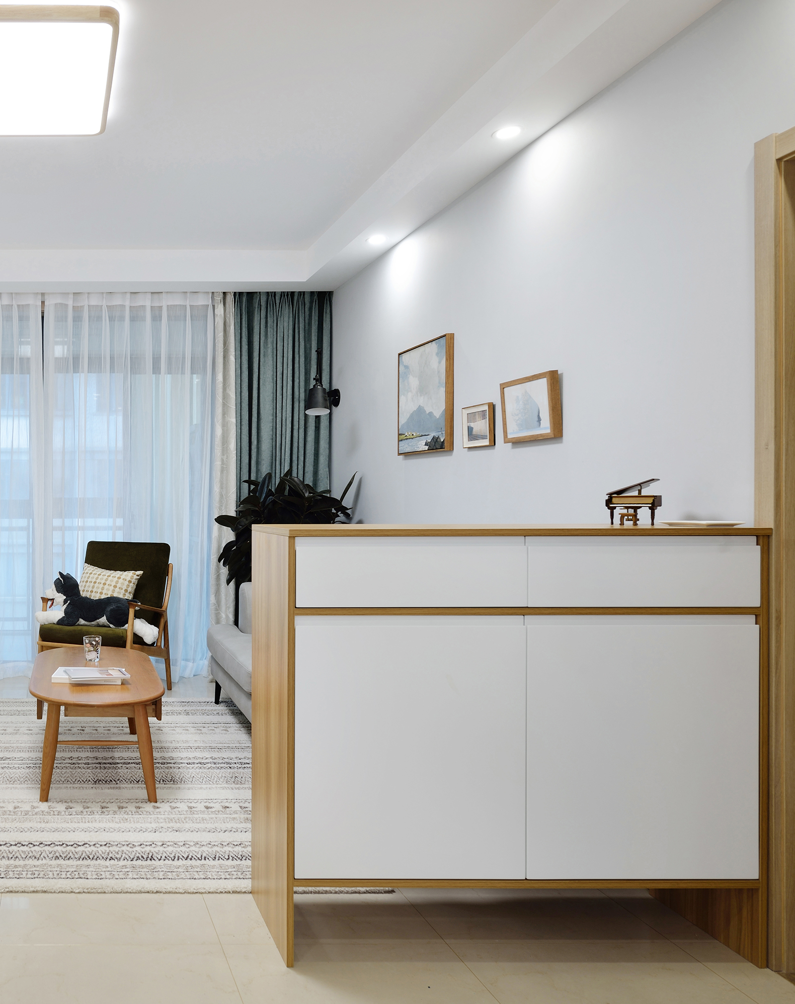 温馨家居设计 | 餐厅木饰面上墙，卫生间收纳优化-4