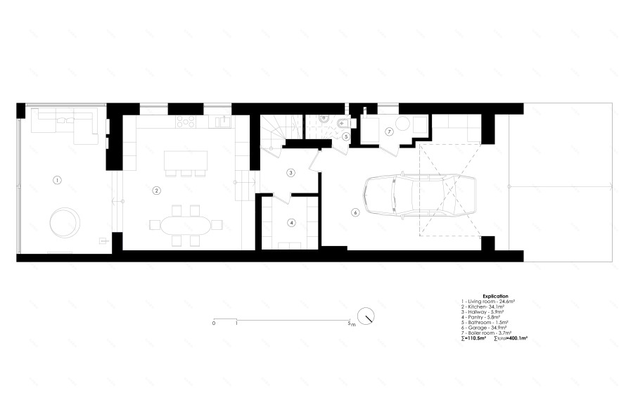 乌克兰公园区的 2000 年代联排别墅重建-42