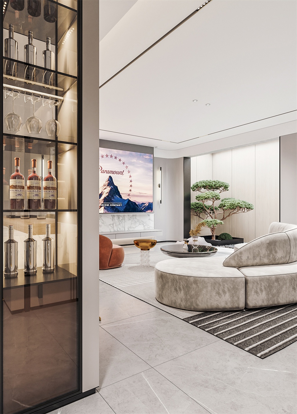 东木设计 丨 700㎡梦想私宅，蕴含品质之美！-37