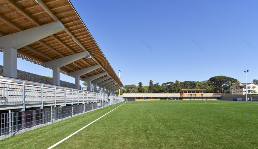 融合城市景观的体育场馆设计-5