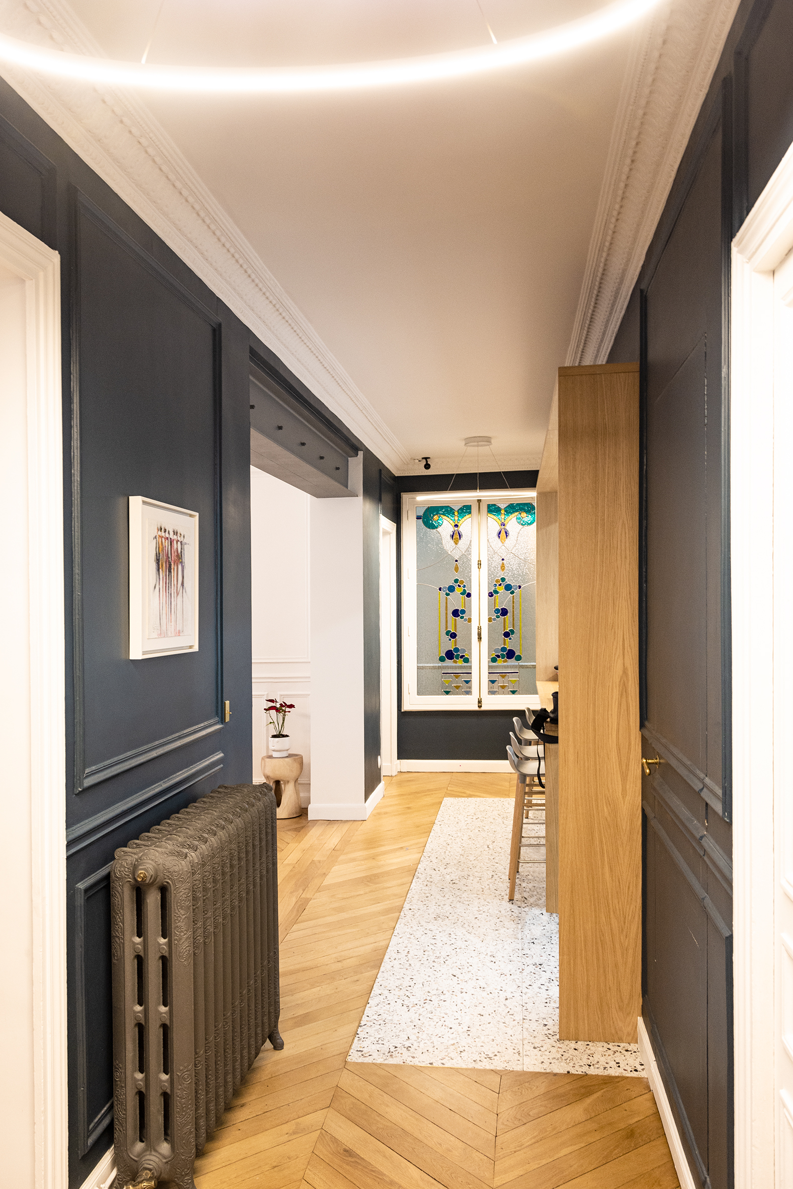 巴黎玛黑区公寓翻新丨法国巴黎-3