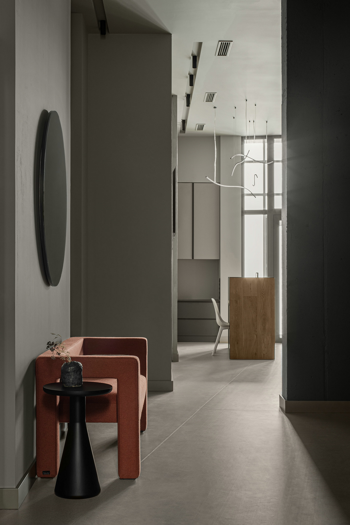 暖色调搭配裸露的水泥墙，尽显温馨大气-5