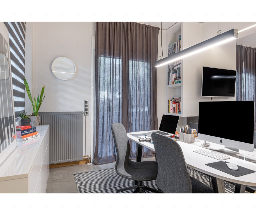 希腊雅典新古典主义风格住宅设计-24