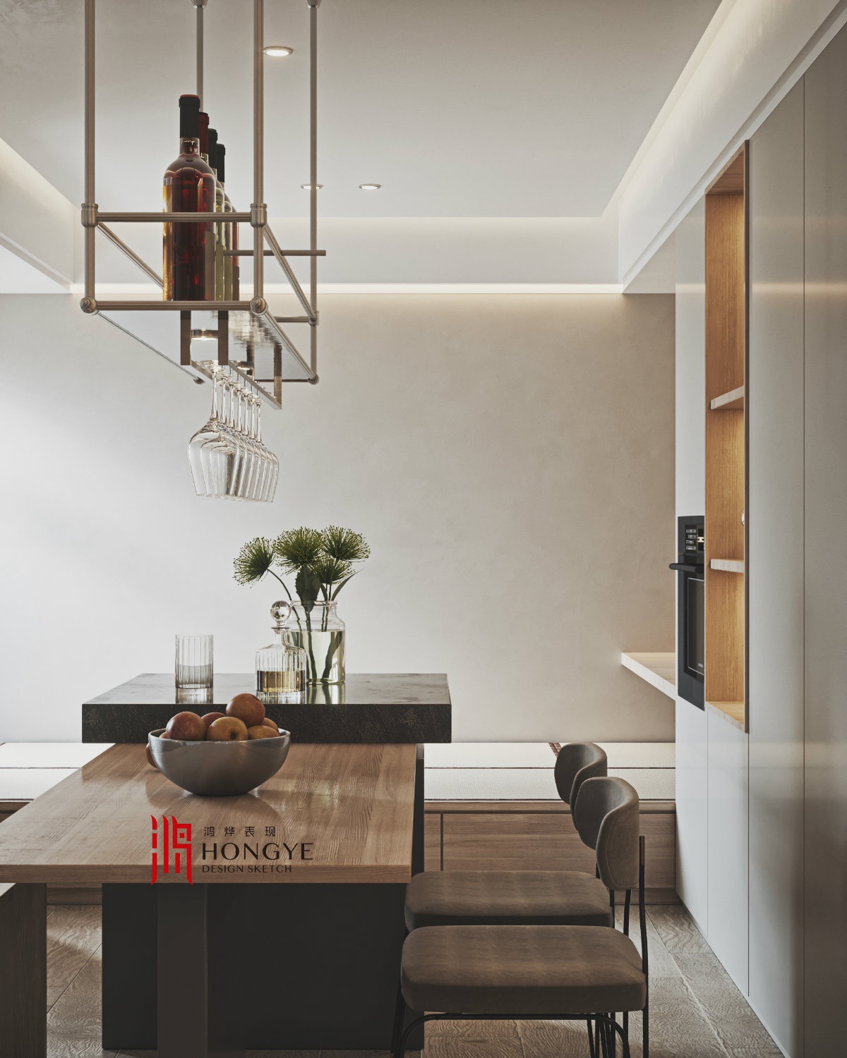 现代 木质打造生活气息-4