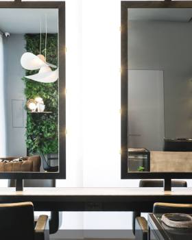 NOEMI MOREA interiors, NOEMI MOREA丨理发店丨C O N C I T A hair saloon